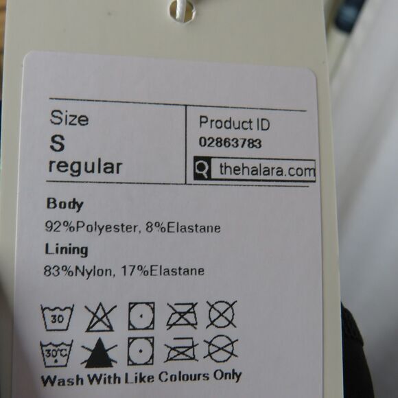 Halara Black High Waisted Mesh Mini Skort Size Small - Picture 5 of 10